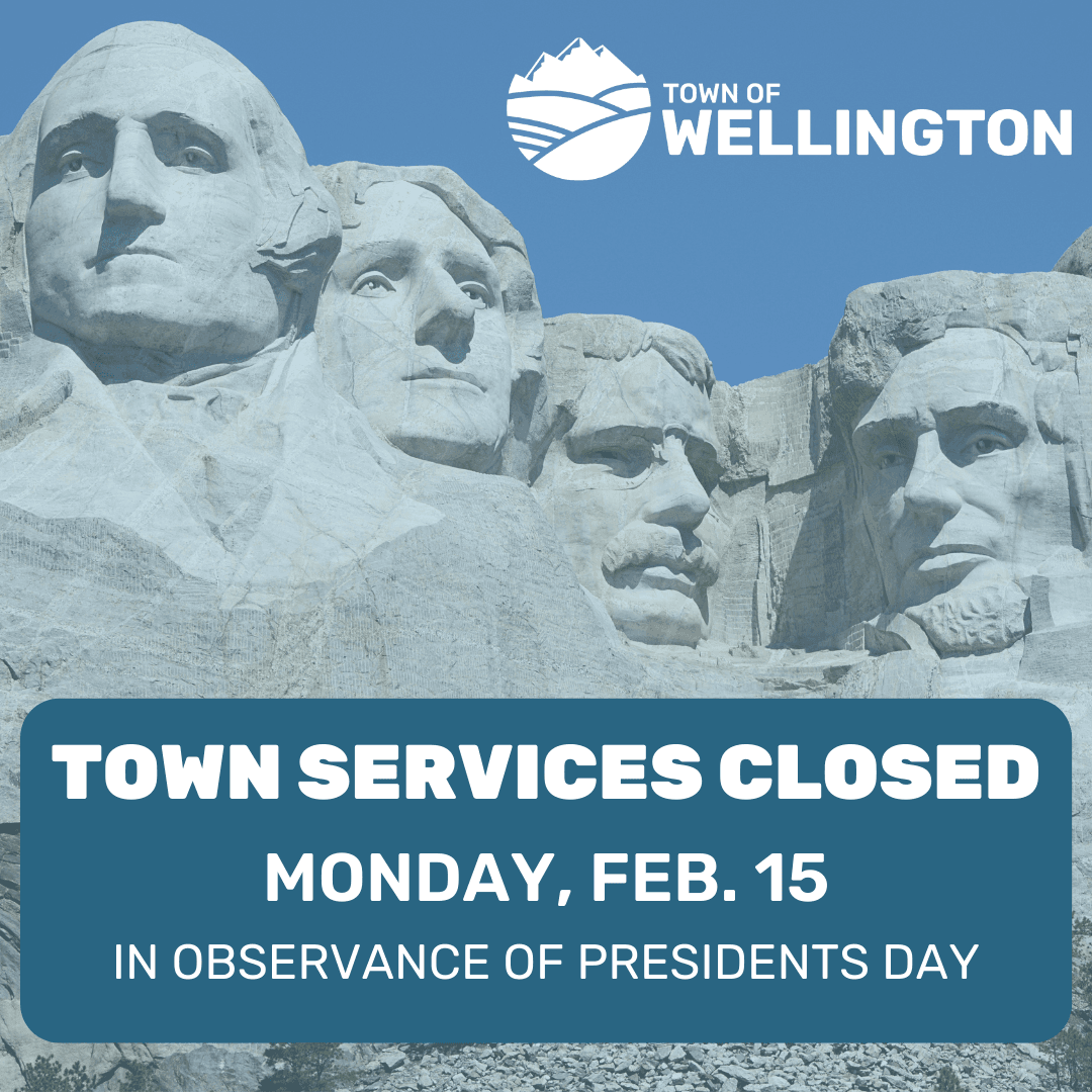 Town Services Closed Monday, Feb.15 for Presidents Day
