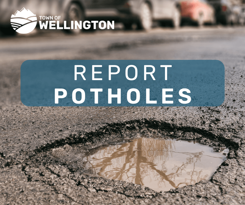 Report a pothole 