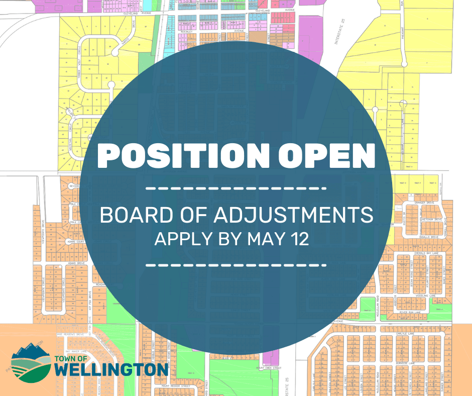 BOARD OF ADJUSTMENTS POSITION OPEN