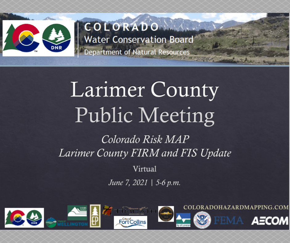 Flood Map Meeting June 7, virtual 5-6 p..m.