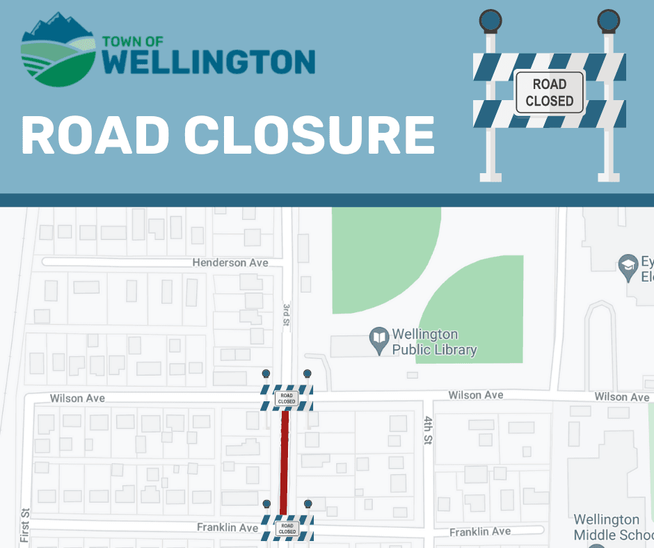 Road Closure 3rd from Wilson to Franklin 