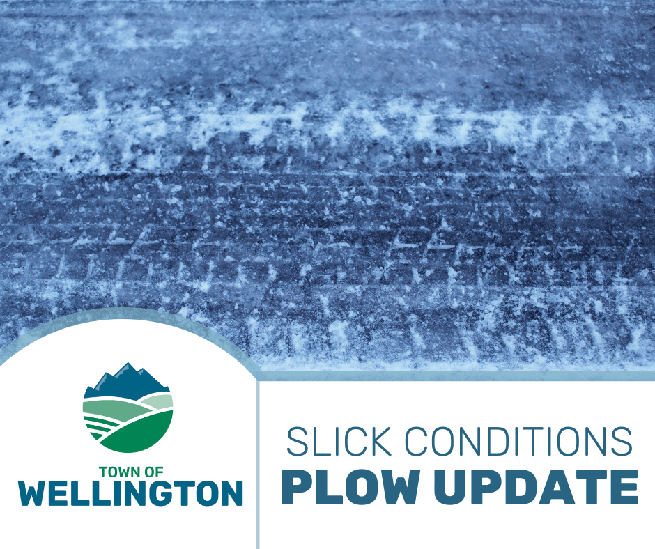 slick conditions on the roads today 1/19/2022 travel with caution 