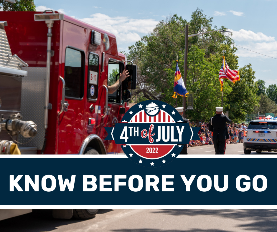 KNOW BEFORE YOU GO Fourth of July