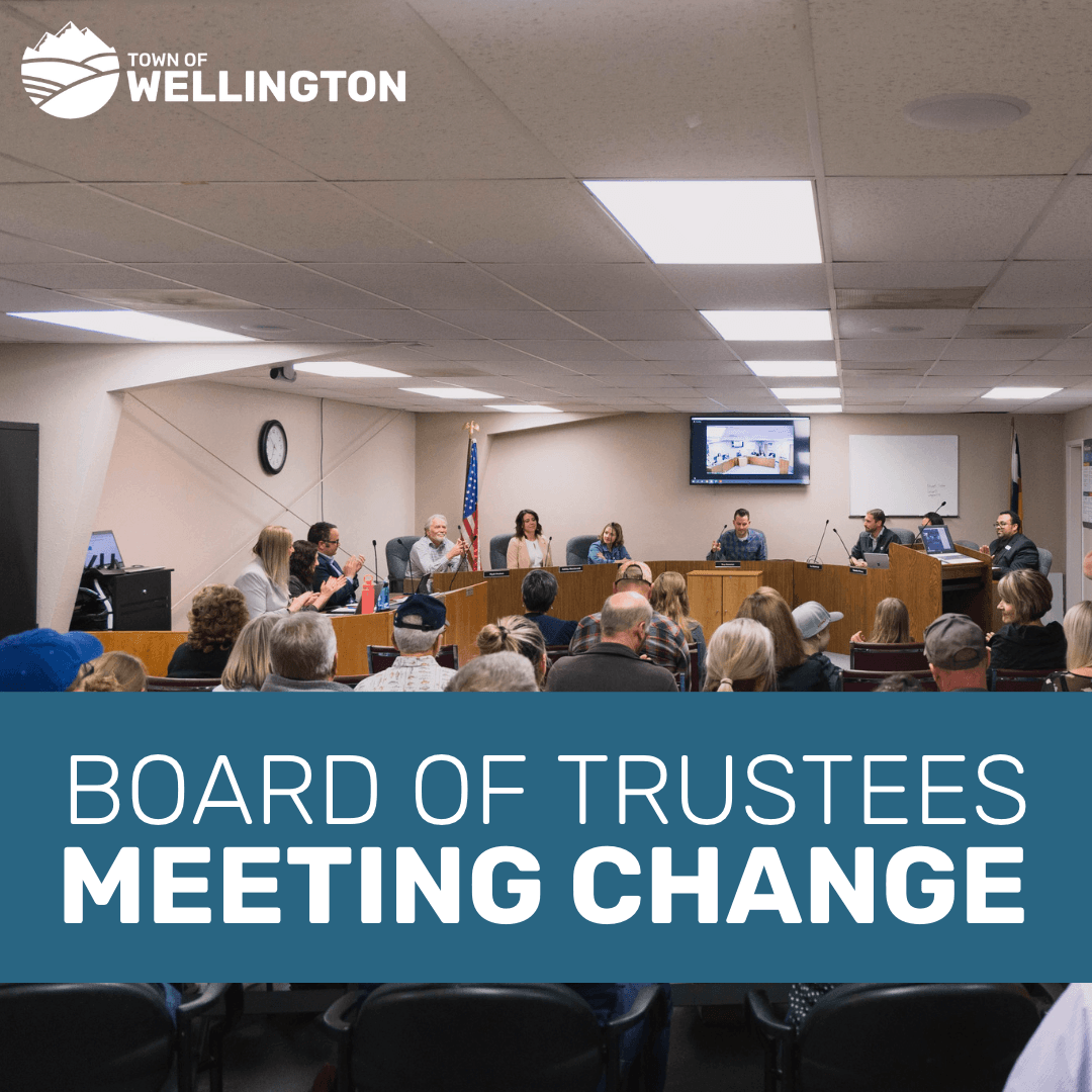 Board of Trustee Regular Meeting Canceled Work Session Scheduled